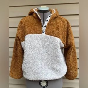 Sherpa hoodie
